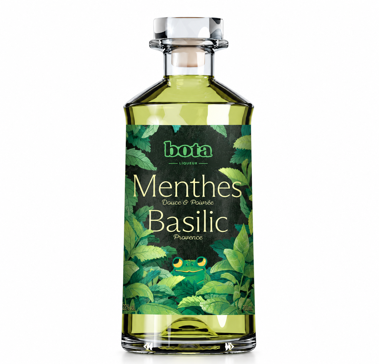 Bota Liqueurs - Liqueur triple Menthe et Basilic - 70cl - 22%
